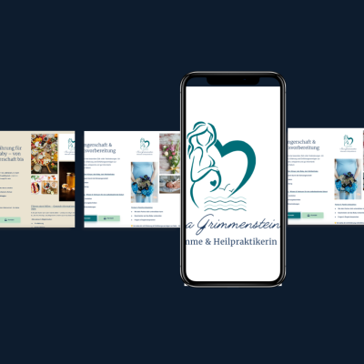 Branding & Webseite für Hebamme Nina Grimmenstein – Steigerung von Sichtbarkeit und Vertrauen 
