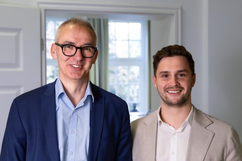 Simon Klein zu Besuch bei Göken, Pollak & Partner