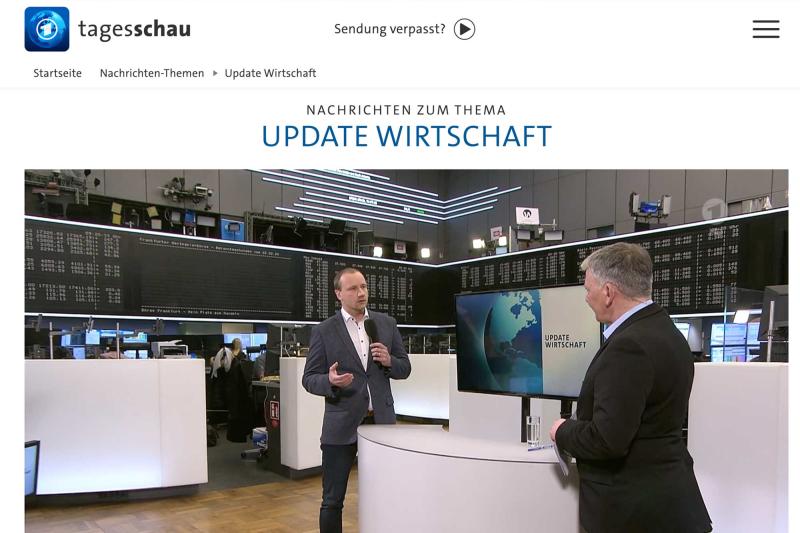 Unser Kunde Johannes Gronover gibt ein Interview