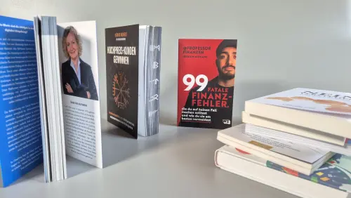 Professionell veröffentlichte Expertenbücher haben mehr Durchschlagkraft mit einer ISBN.