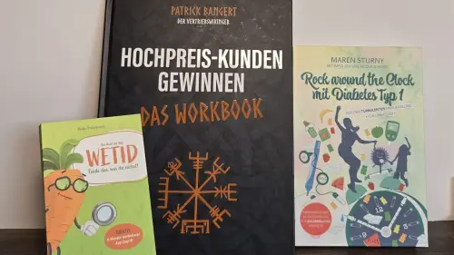 Ein Buch spricht besser mit Interessenten als jedes kalte Telefonat.