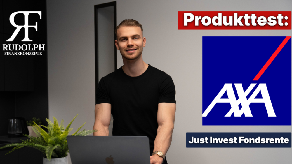 Produkttest zur AXA Just Invest Fondsrente mit einem Berater.