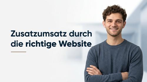 Zusatzumsatz durch die richtige Website