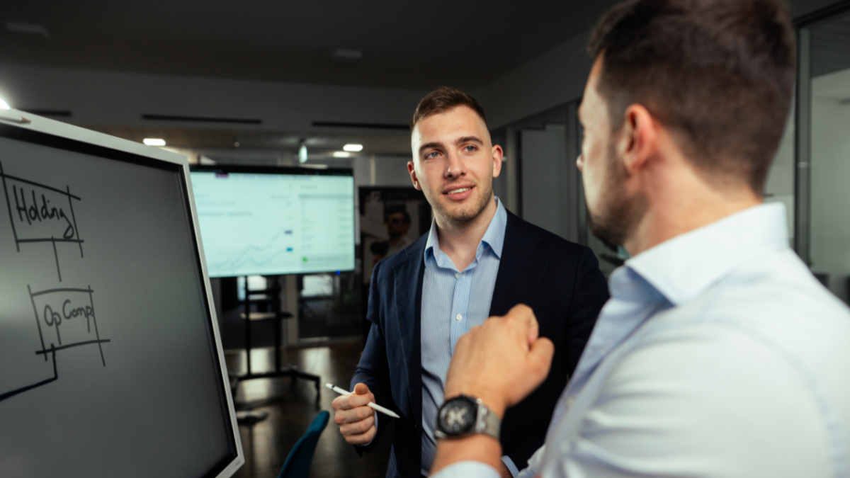 Aufschlüsselung einer Firmenstruktur durch Luca Himmer&nbsp;