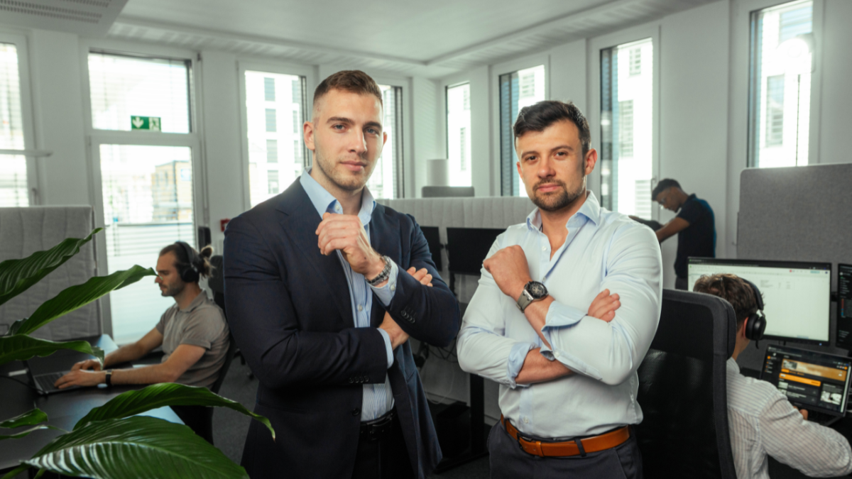 Links: Luca Himmer, Rechts: Tobias Vetter
