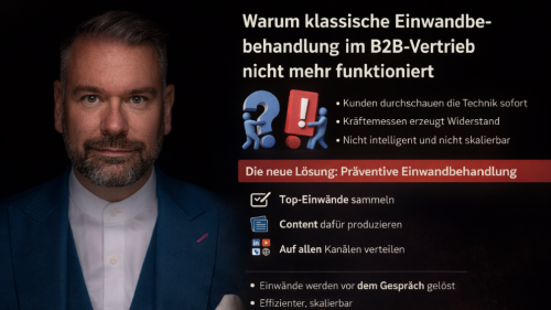 Matthias Christian Bullmahn | psychologie, die verkauft - Einwandbehandlung ist tot