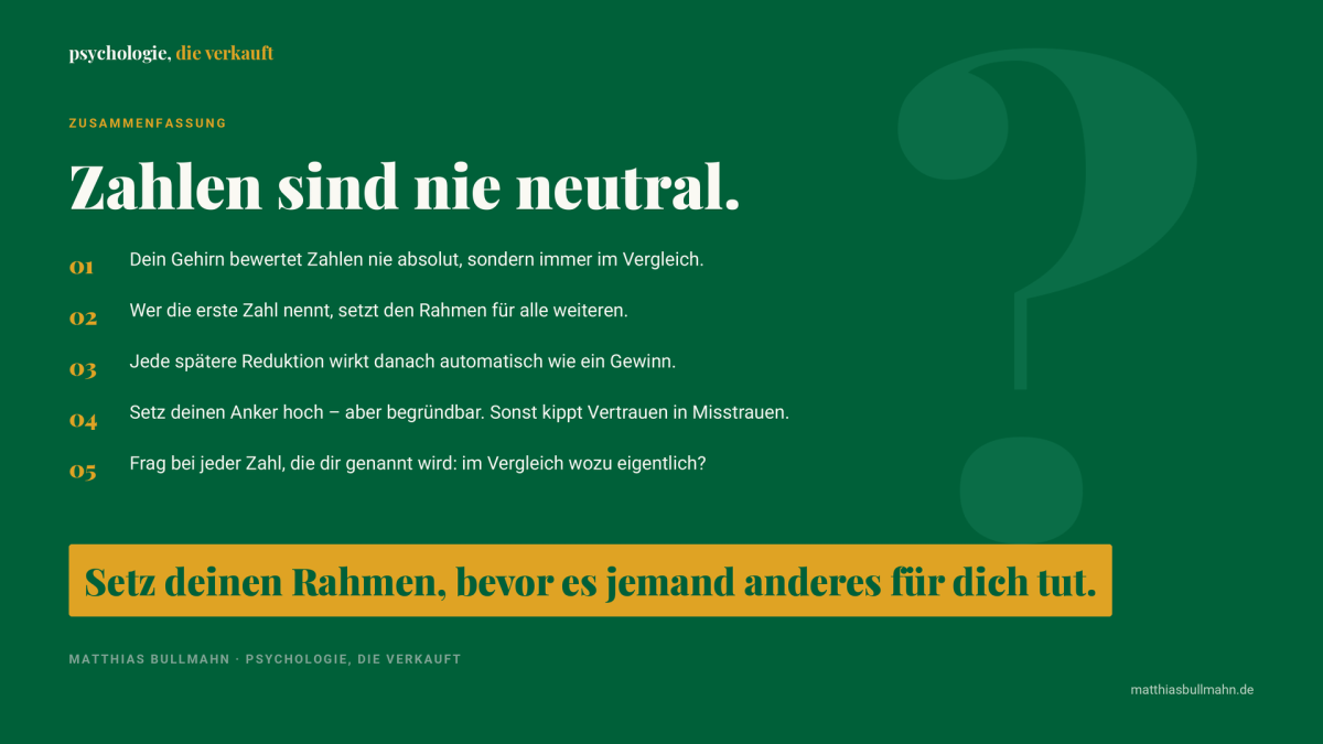 Grafik mit dem Text 'Zahlen sind nie neutral', die das Konzept des Framings erläutert.