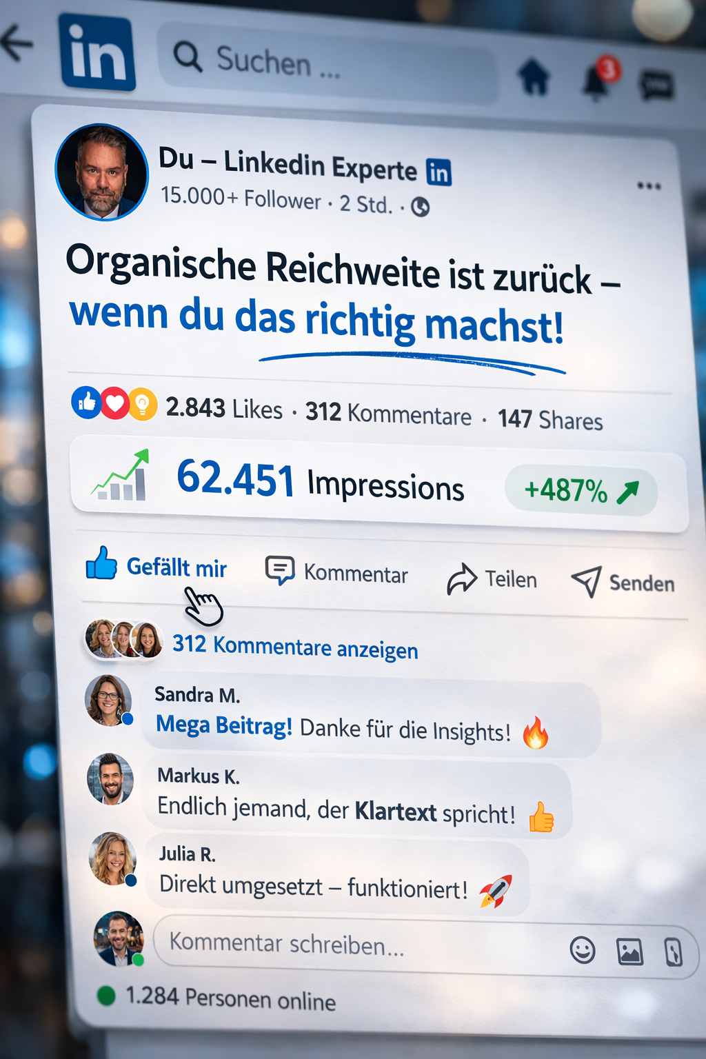 Mehr Erfolg durch Basisarbeit bei Linkedin - Matthias Bullmahn | psychologie, die verkauft