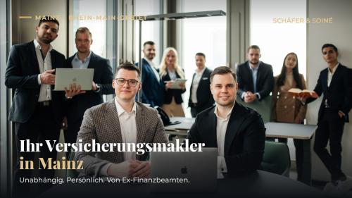 Versicherungsmakler in Mainz: Das Team von Schäfer & Soiné 