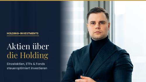 Aktien über die Holding: Einzelaktien, Fonds, ETFs, Anleihen 