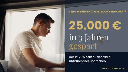 Private Krankenversicherung für Selbständige ist oft eine günstigere Option als die GKV 