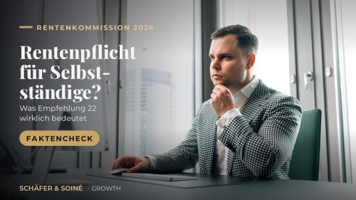Marc Soiné zur Rentenversicherungspflicht 2027