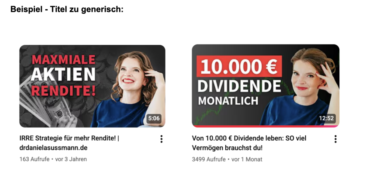 Ergebnis: Überdurchschnittliche Aufrufe, hohe Klickrate, starke Leadgenerierung - aus einem Video über 30.000 € Auftragsvolumen.