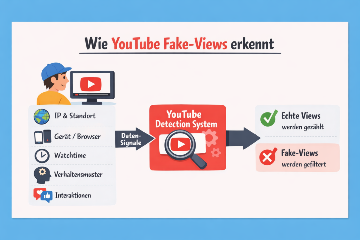 So prüft YouTube, ob die Zuschauer echt sind.