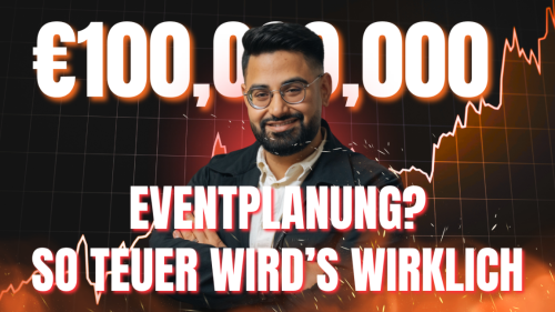 Eventplanung? So teuer wird's wirklich