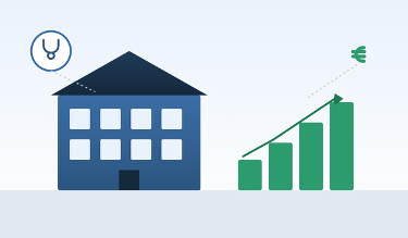 Grafik zeigt, wie Ärzte durch Immobilieninvestitionen Steuern sparen können.