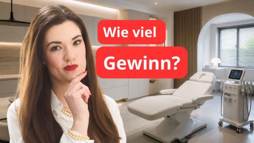 Wie viel Gewinn brauche ich als Kosmetikstudio