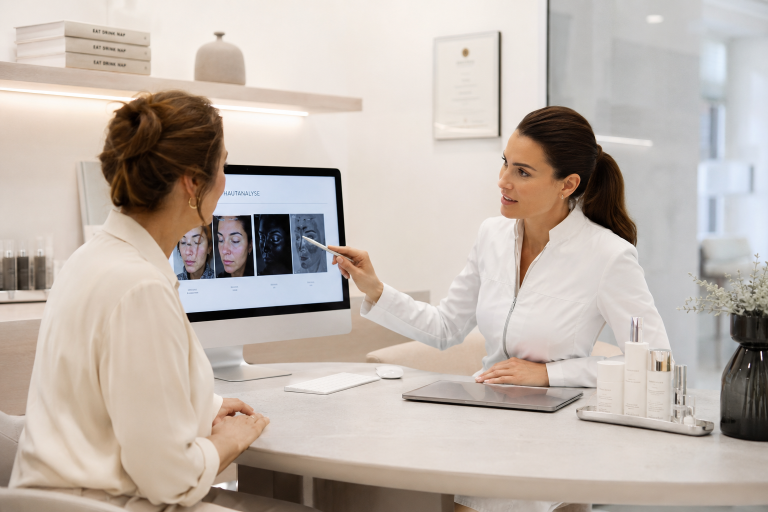 Experte für Hautgesundheit - Beratungen und Wissen an Kunden verkaufen