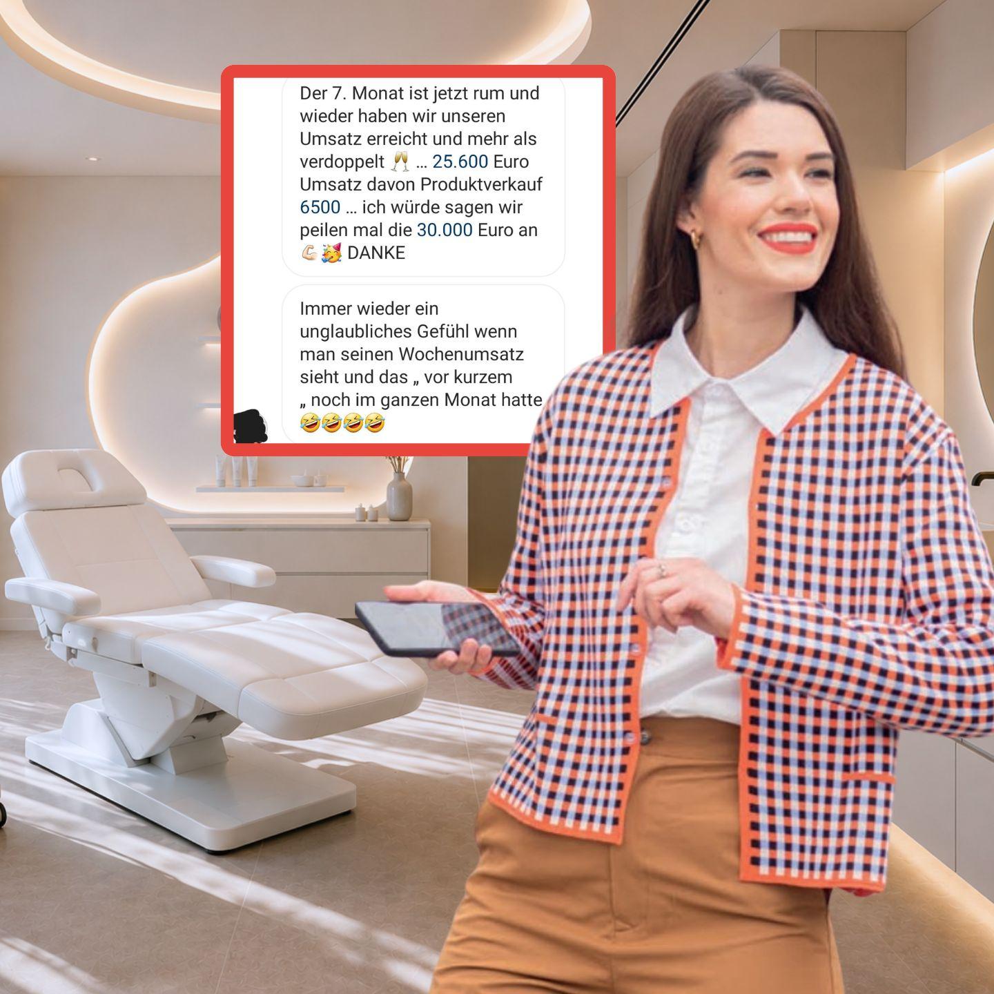 Etabliertes Kosmetikstudio wird Premium-Anbieter: 25.600€ Monatsumsatz ohne mehr Arbeitszeit