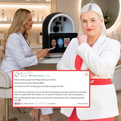 2780€ Konzept mit Hautgesundheit: Hochpreisig verkaufen lernen