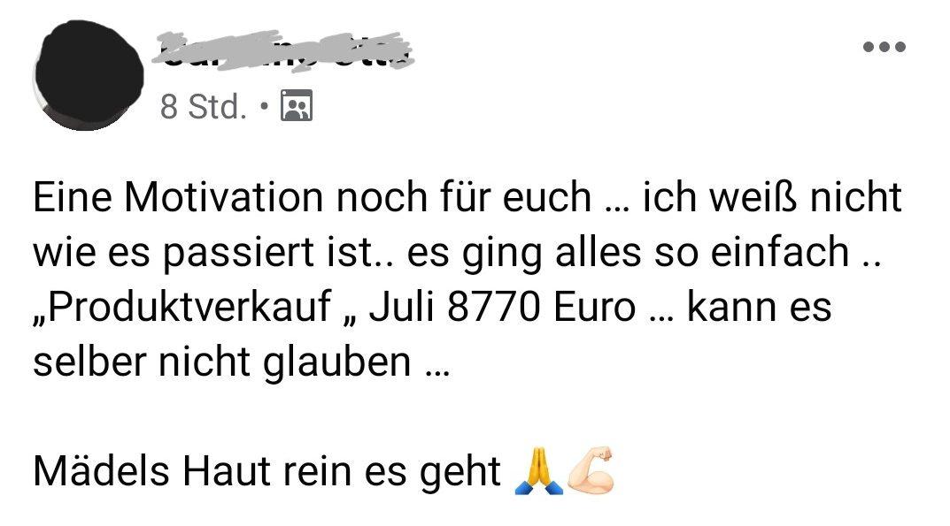 Screenshot Testbericht Kundin mit Kosmetikstudio - Verkaufen lernen - Beauty Business Consulting