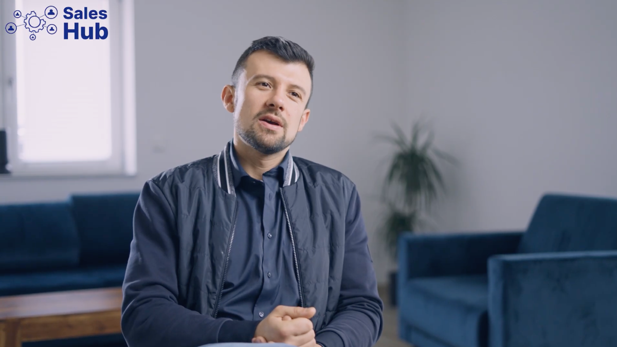 Kunde berichtet über seine Erfahrungen mit saleshub2b in einem Interview.