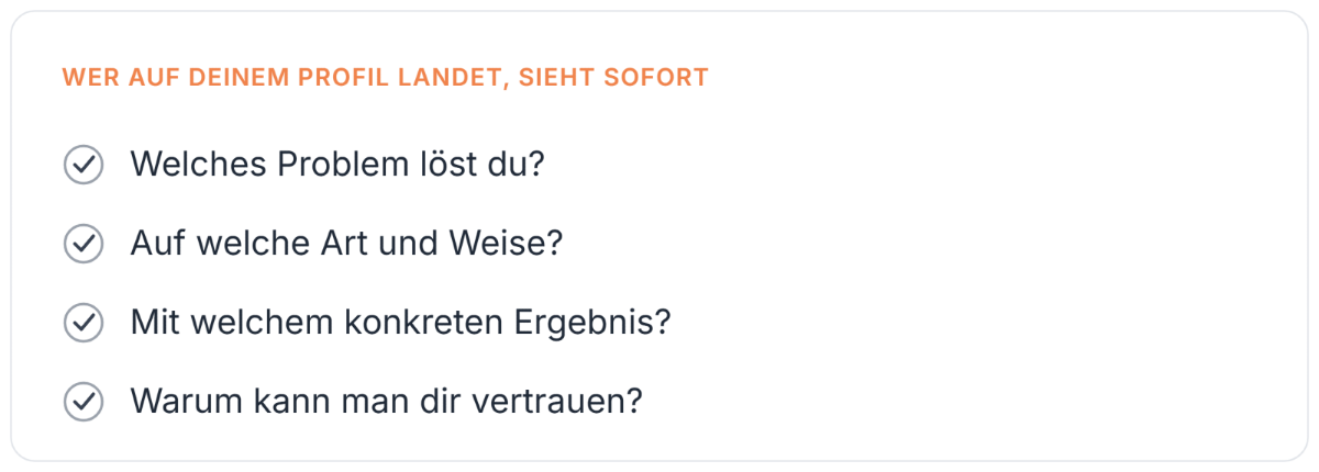 Fragen zur Kundengewinnung auf LinkedIn: Probleme, Arten und Besonderheiten.