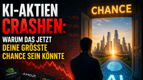 KI-Aktien crashen: Warum das jetzt deine größte Chance sein könnte