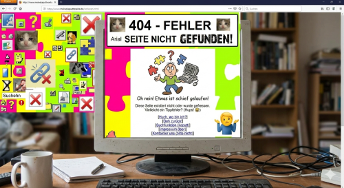 Eine 404-Seite muss wertvoll sein!