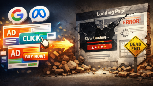 Deine Landingpage entscheidet, ob deine Ads funktioniert oder nicht.