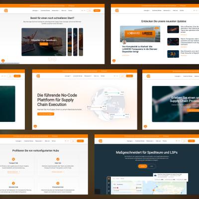 Neue Website für Logward: Die globale Supply-Chain-Plattform