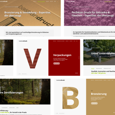 Webdesign: Ein Webdesign, das zur Branche und zur Qualität passt.
