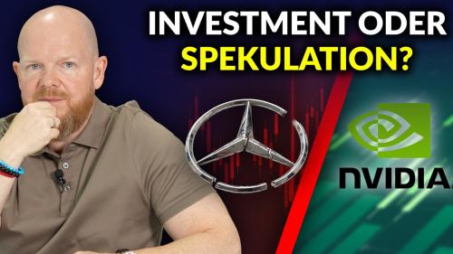 Investieren oder Spekulieren: NVIDIA, Caterpillar, Mercedes und Co. im Check