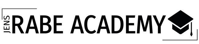 Logo der Jens Rabe Academy mit Fokus auf Deutschland-Aktien kaufen.