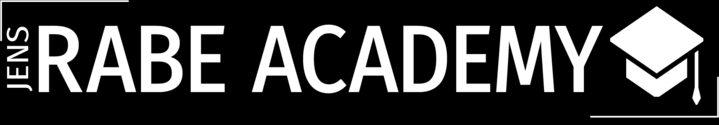 Logo der Jens Rabe Academy zur Börsenhändler Ausbildung.