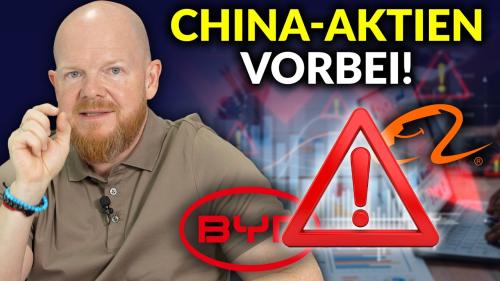 China-Aktien Totalverlust? Warum Alibaba, BYD & Co. jetzt fallen