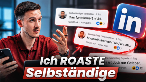 Ich roaste Selbständige