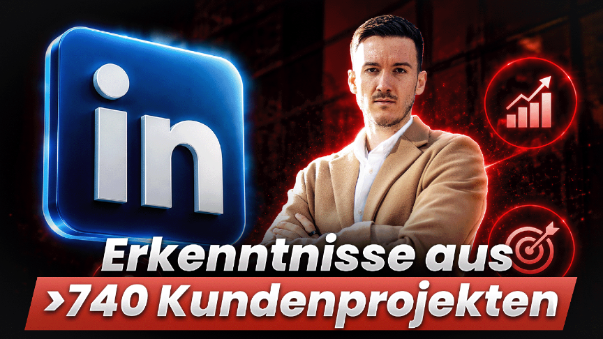 Erkenntnisse aus über 740 Kundenprojekten auf LinkedIn.