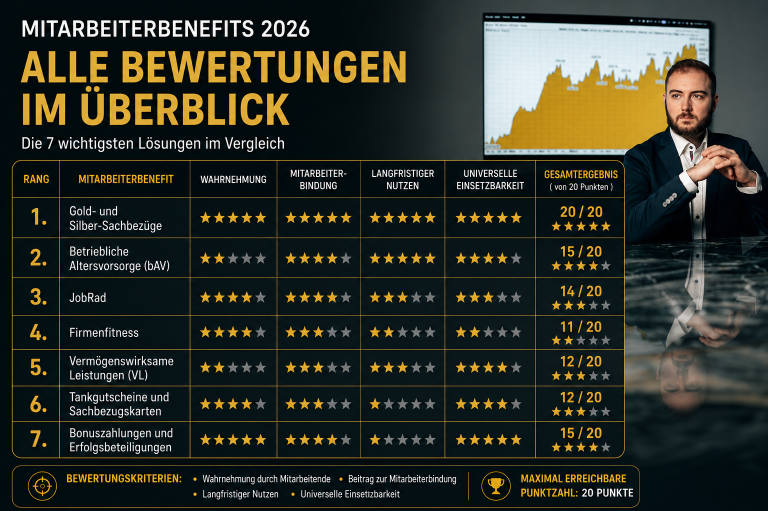 Alle Bewertungen im Überblick