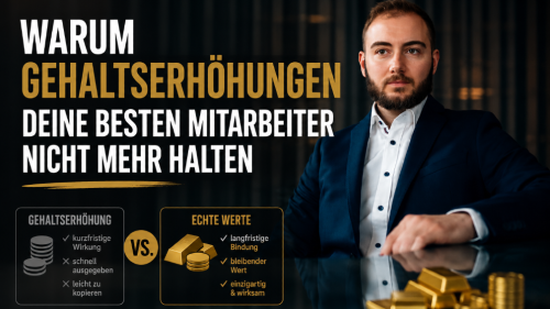 Warum Gehaltserhöhungen deine besten Mitarbeiter nicht mehr halten