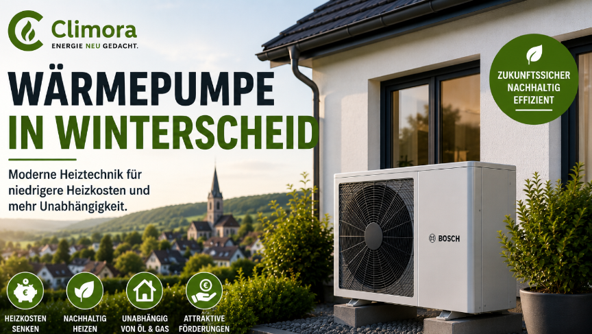 Wärmepumpe in Winterscheid: Moderne Heiztechnik für Hausbesitzer