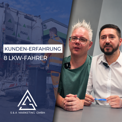 8 Einstellungen: RSAG besetzt LKW-Fahrer mit S & A Recruiting-Video