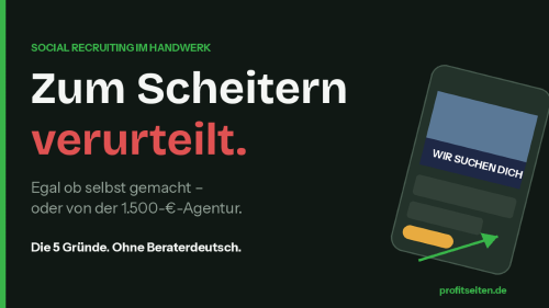 Keinen interessieren deine "Wir suchen Dich" Anzeigen