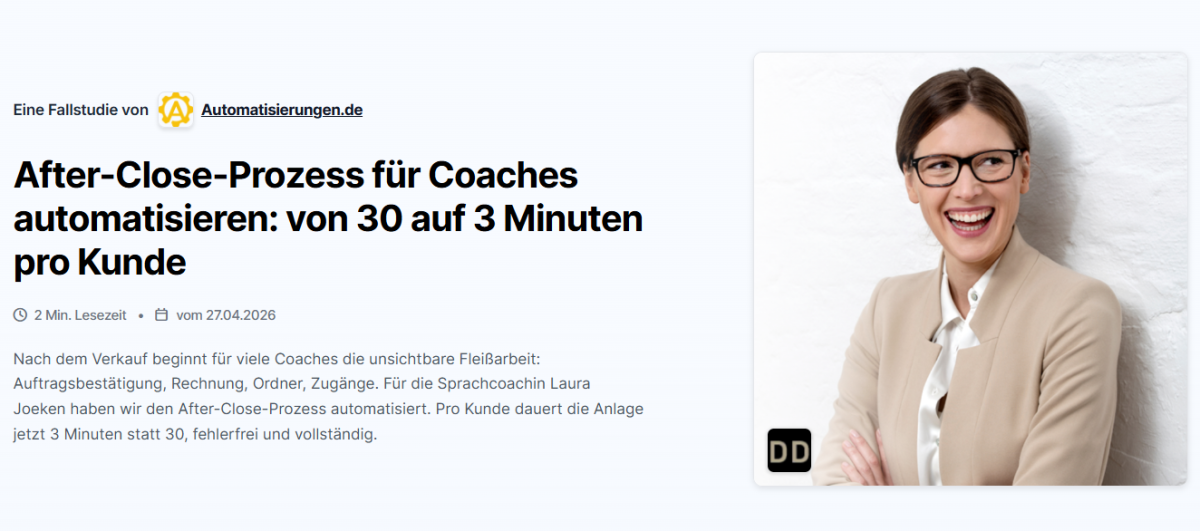 Fallstudie von Laura Joeken,