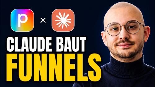Claude baut Funnels