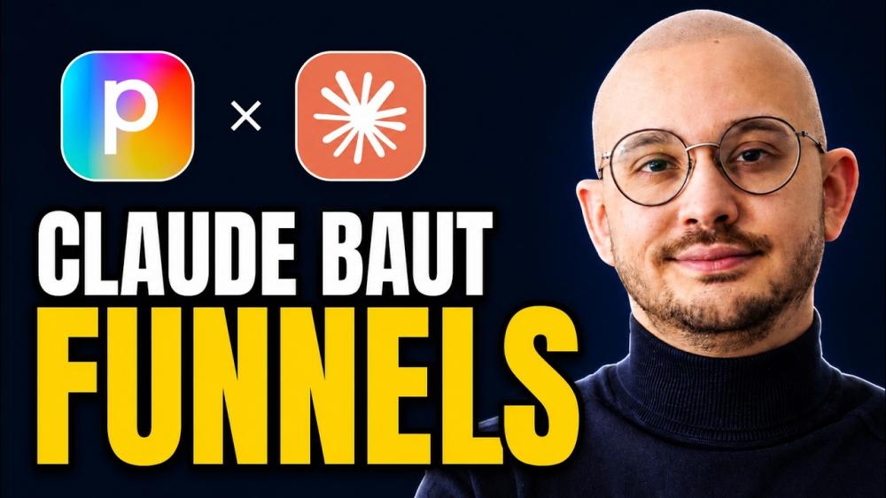 Claude baut Funnels mit der Verbindung zu Perspective für Marketing.