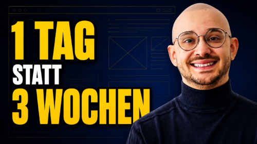Website erstellen in Rekordzeit mit KI