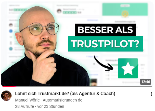 Das Originalvideo, auf welchem dieser Artikel fußt: https://www.youtube.com/watch?v=52WWWZI1hJU