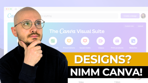 Designs? Nimm Canva als Agentur & Coach