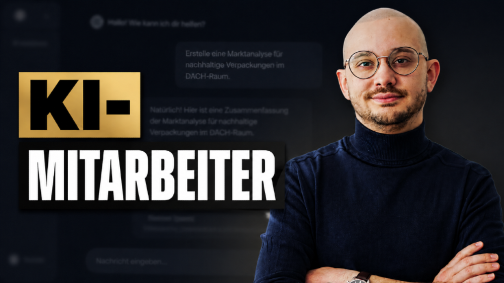 Ein KI-Mitarbeiter als spezialisierter Helfer in Agenturen.